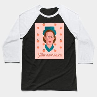 Nurse Ratched Peach Baseball T-Shirt